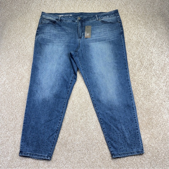 Avenue Denim - New Avenue Blue Denim Jeans Women’s size 26 A Stretch